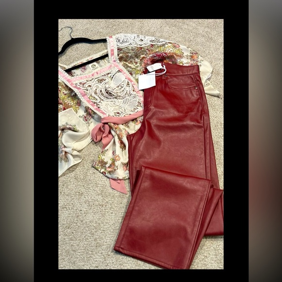 🆕Pistola Cassie High Rise Straight Pants from Free People - Picture 2 of 15